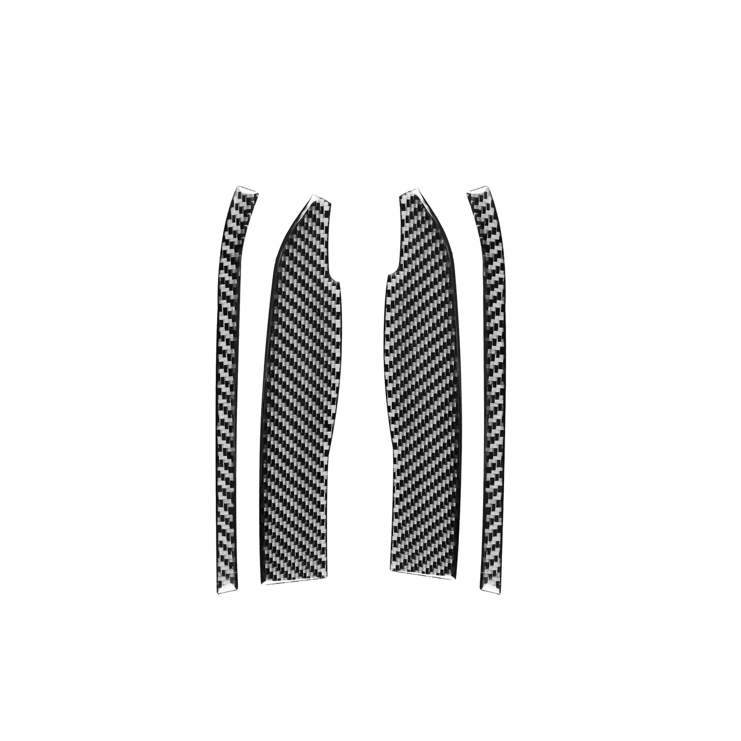 Carbon Fiber Heated Seats Button Frame Trim for Honda Ridgeline 2017-2020 Type A v