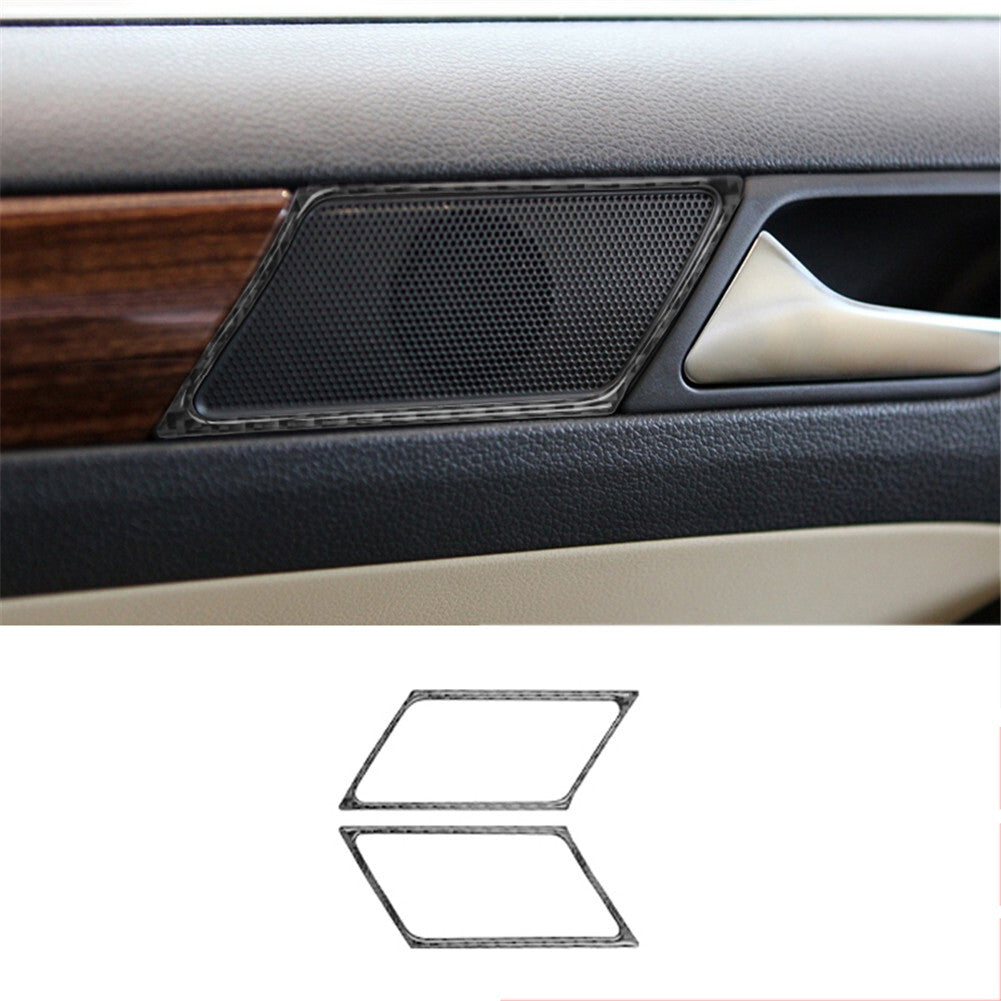 Carbon Fiber Climate Control Cover Trim for Jetta Sedan 2011-2014 v