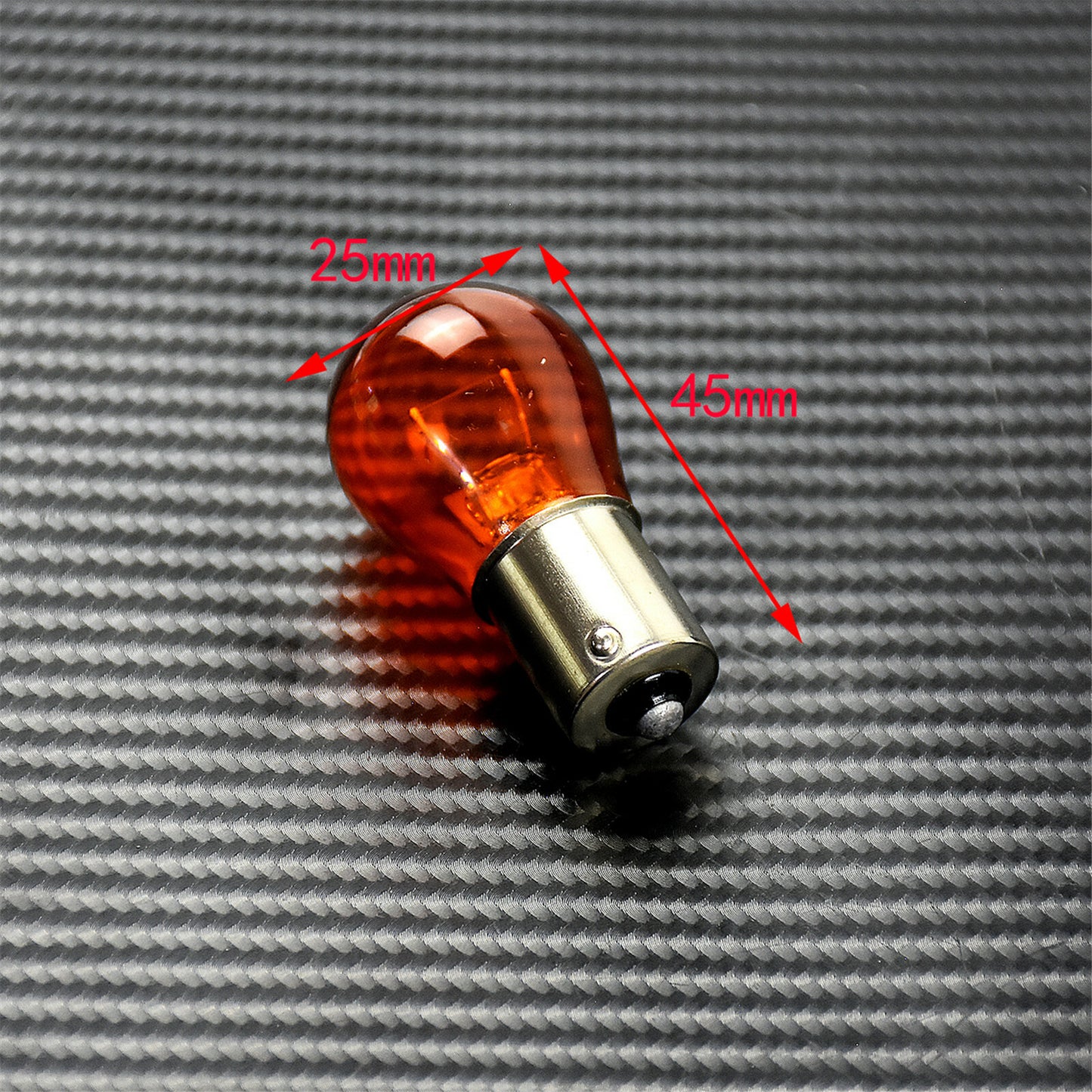4X Amber Turn Signal Lens Cover + 4X Bulbs Fit for Harley Dyna Softail Sportster