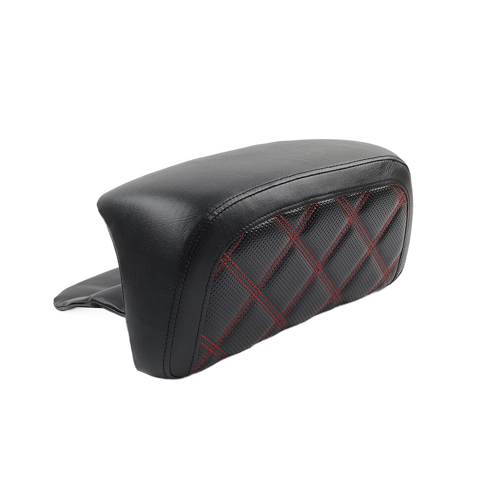 PU Leather Tour Pak Trunk Backrest Pad for Harley Street Glide Road Glide FLTRX