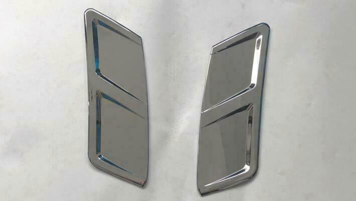 4pcs ABS chrome Front+Rear Wheel Eyebrow Patch Trim For 23-24 for Hyundai for Tucson B n