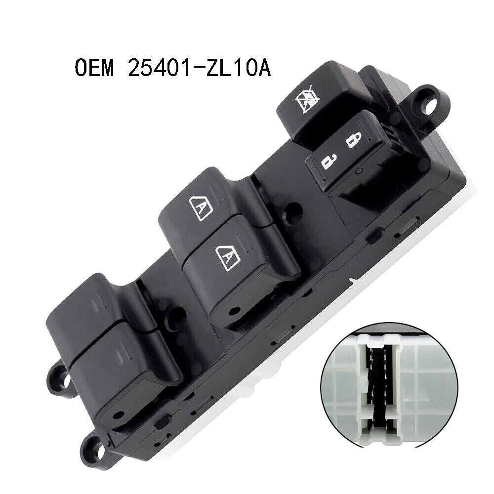 For 07-12 for Nissan Pathfinder 25401-ZL10C Master Power Window Switch Driver Side
