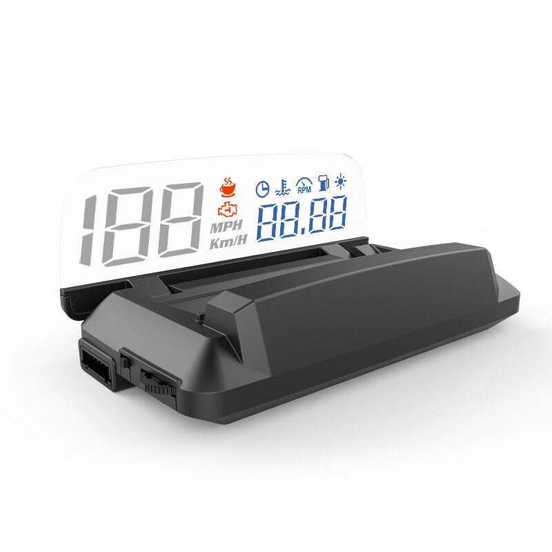 5 OBD2 Heads Up Display Car HUD Reflective Plate Stereo imaging Accessories 1PC v