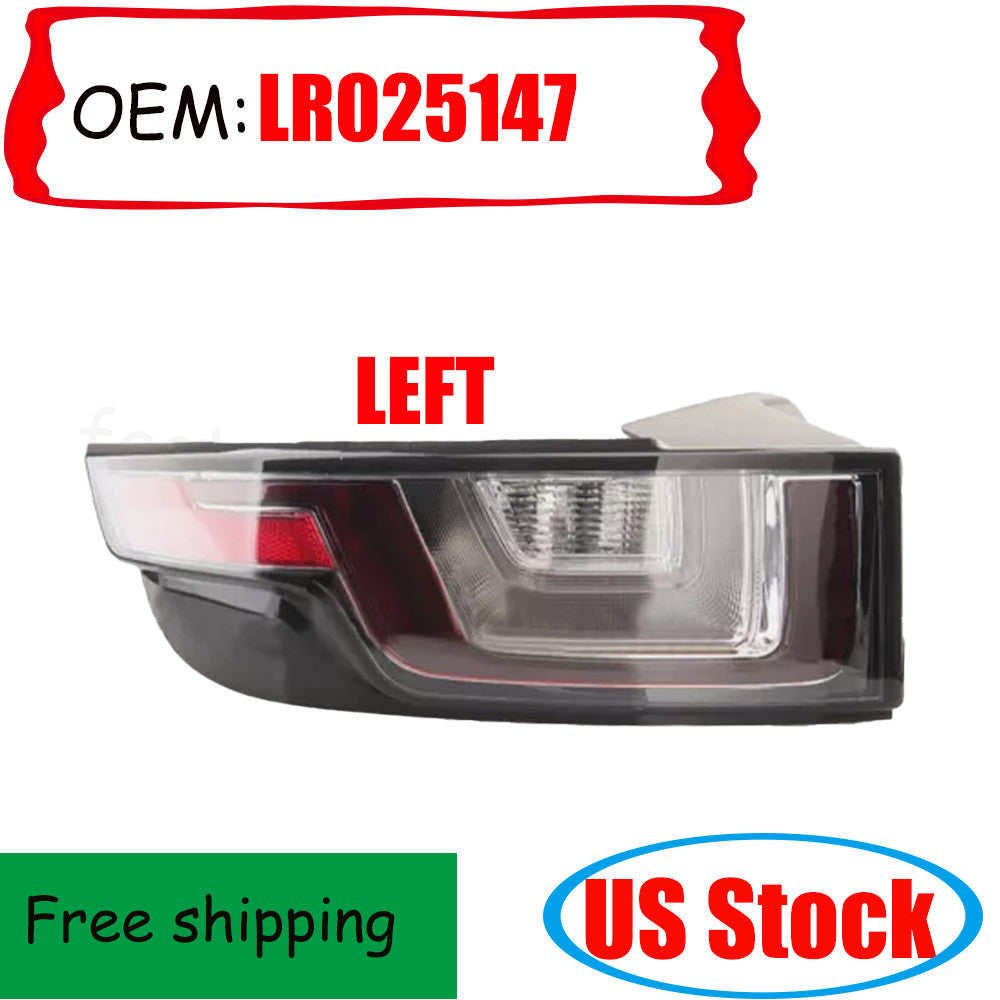 LR025147Left LED Tail Rear Light Brake Lamps for Land Rover Range Evoque12-18 n