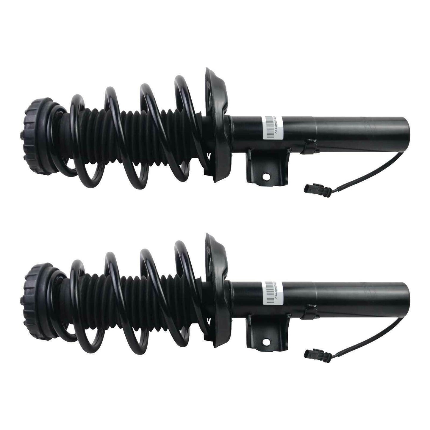 A pair of F+L right shock absorber struts for Cadillac XTS V6 23220530 with electric shock absorber.