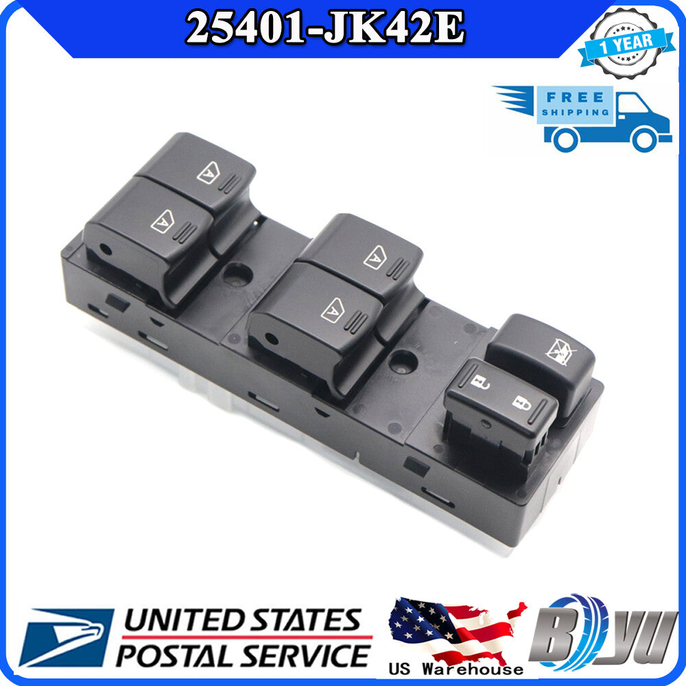 for Infiniti G35 G37 2007 - 2008 Q40 25401-JK42E Side Main Window Switch - v