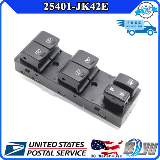 for Infiniti G35 G37 2007 - 2008 Q40 25401-JK42E Side Main Window Switch - v