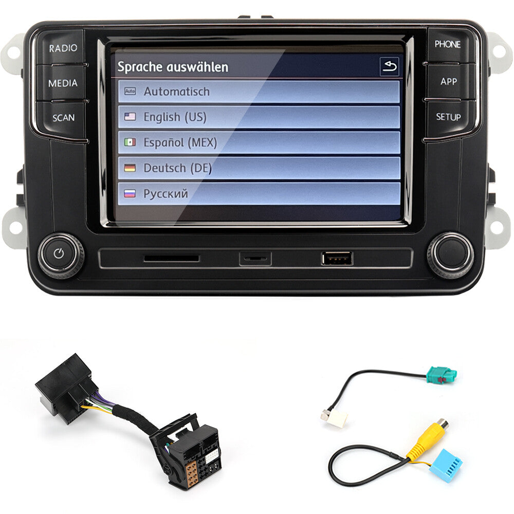 F¨¹r for VW Autoradio RCD440 PRO 187B RCD360 Pro 2 AndroidAuto Carplay MirrorLink BT