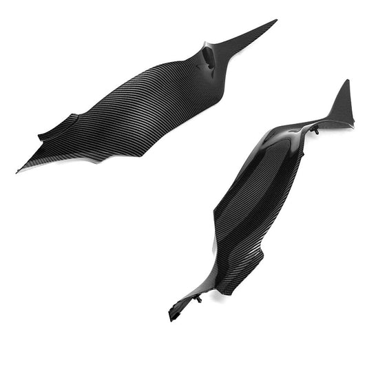 Front Side Gas Tank Driver for Seat Fairing Carbon Fiber for KAWASAKI ZX6R 2013-2018