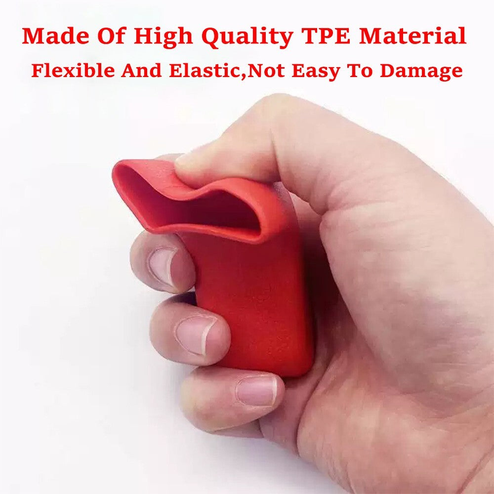 Red Front Bumper Trailer Hook Protection Sleeve Cover for Jeep for Wrangler JK JL JT