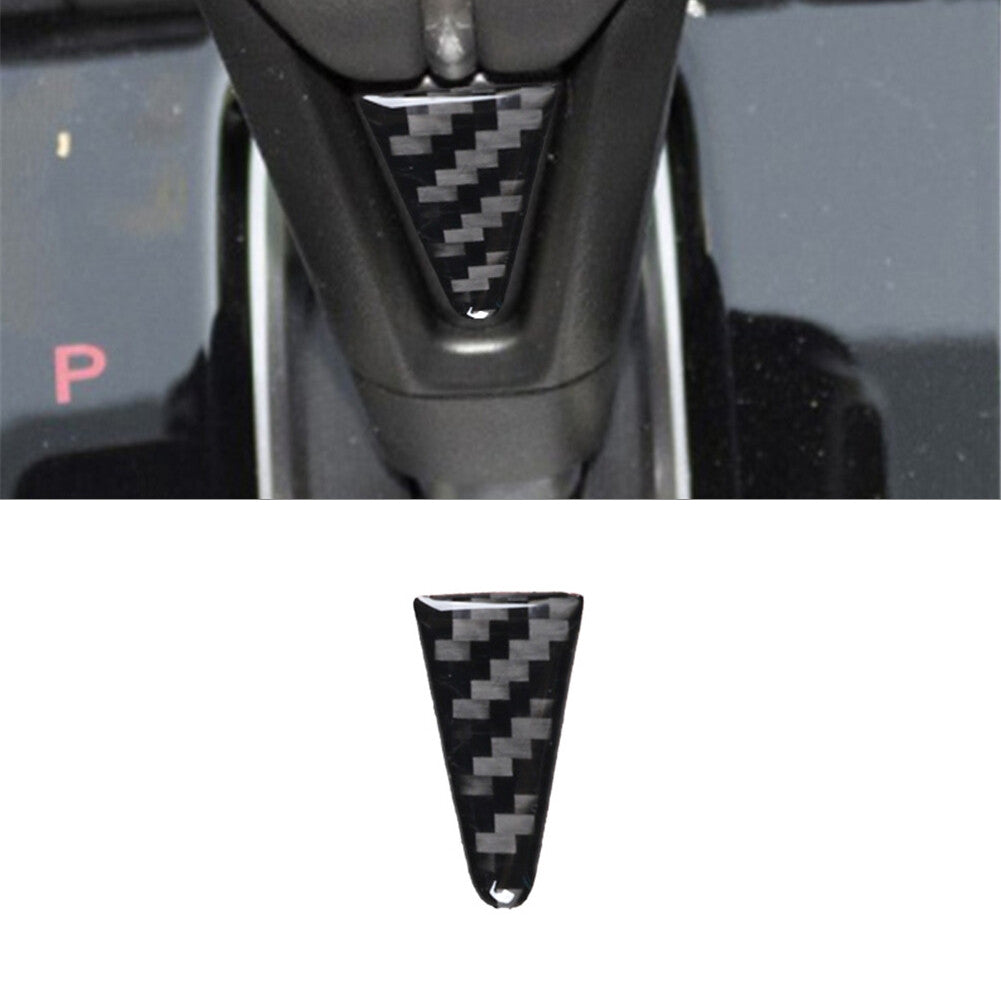 Carbon Fiber Interior Gear Shift Rod Side Cover Trim for Honda CR-V 2017-2021