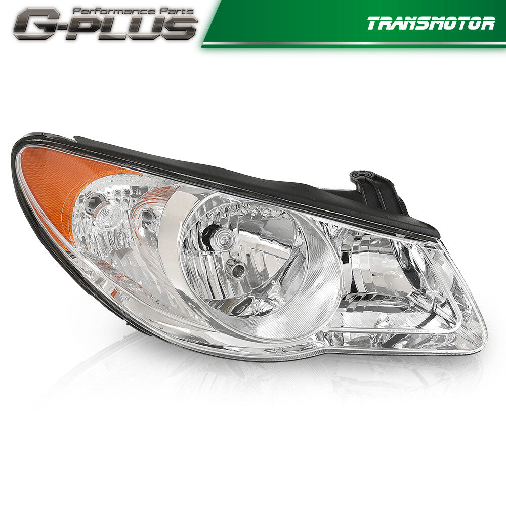 Fits 2007 2008 2009 2010 for Hyundai for Elantra Headlight Right Passenger Side Right Hand - v
