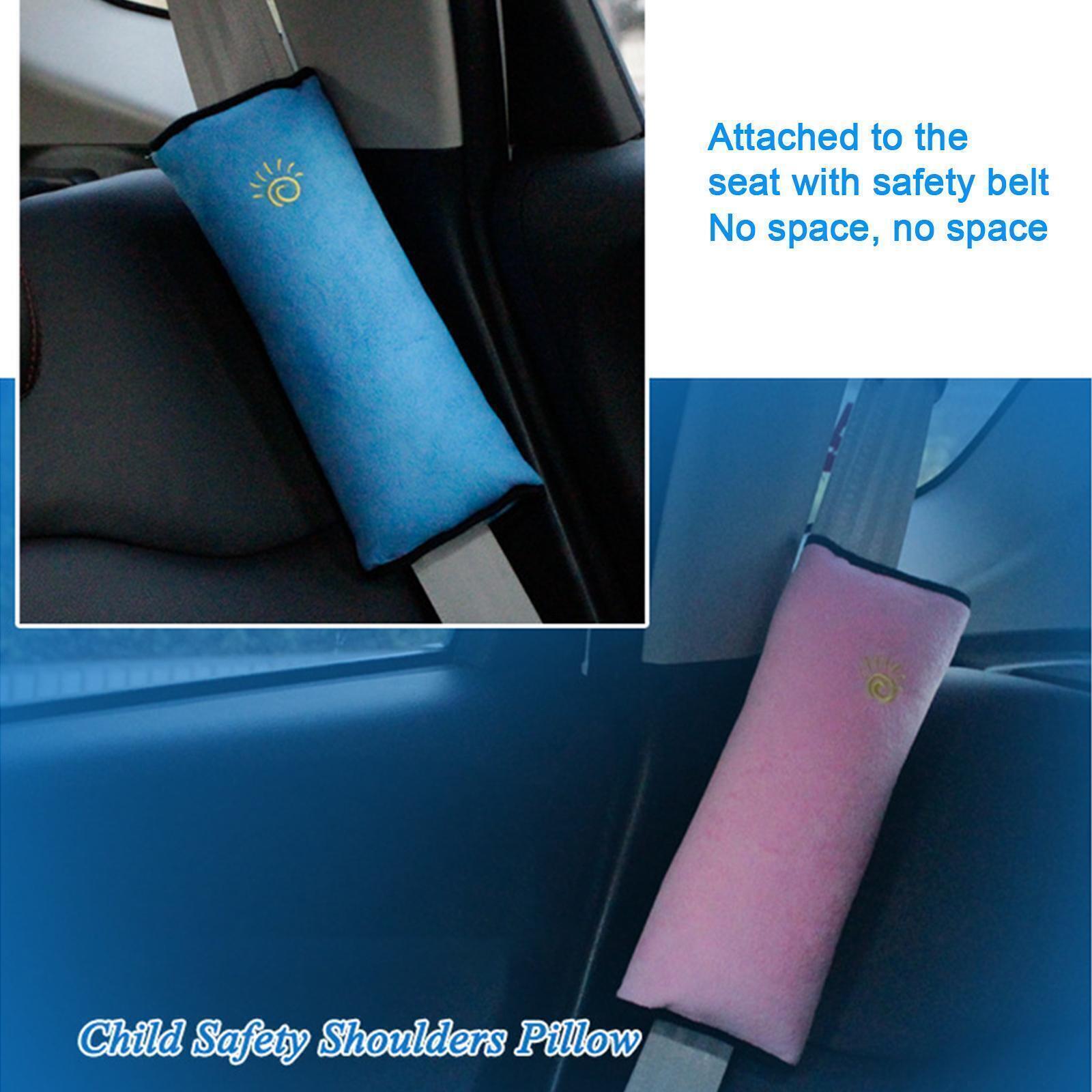 Plush Car for Seat Belt Cover Breathable Kid Seatbelt Pillow for Seat Strap Shoulder Pad Q