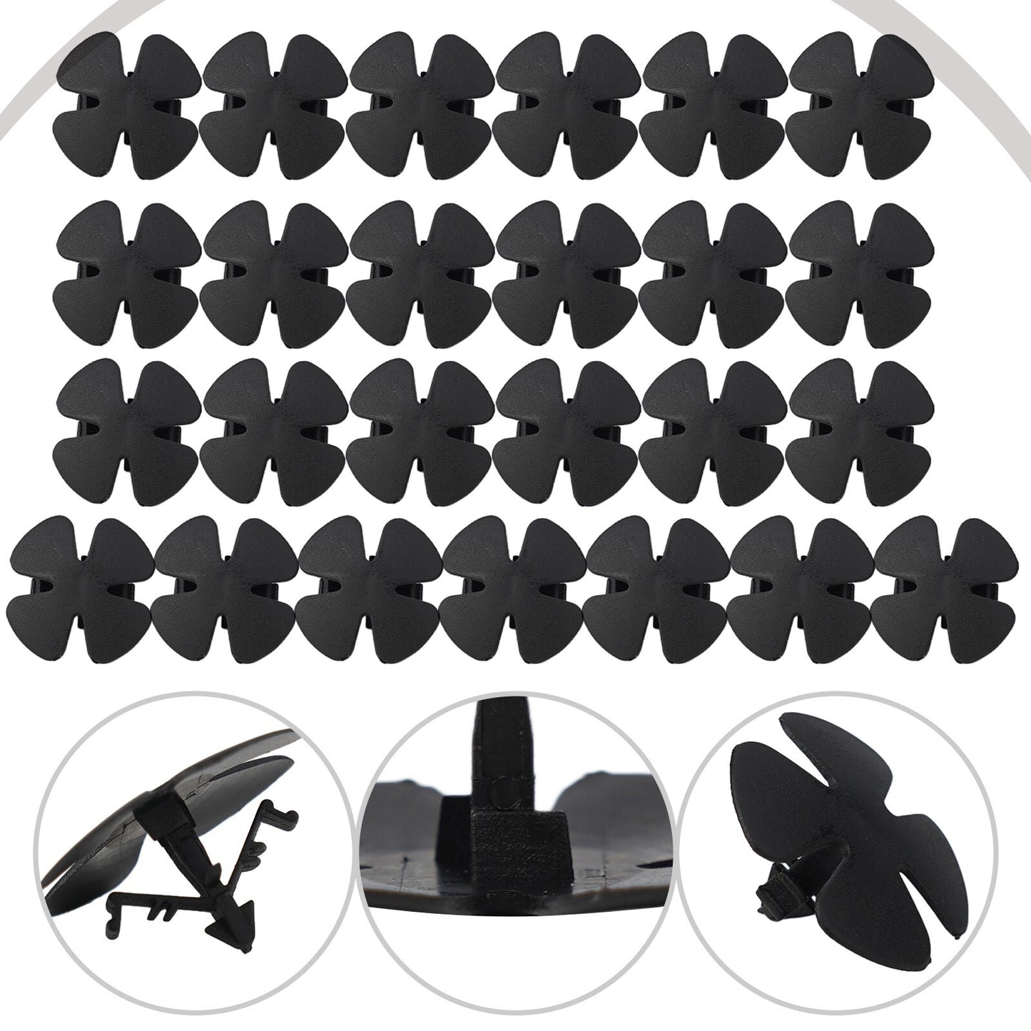 Insulation Clips Retainers Replacement Rivets 25Pcs 91501-SWA-003 Fasteners v