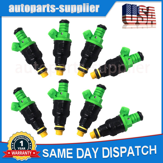 8-piece fuel injector kit 0280150558 for Ford for Mustang F150 and for Chevrolet Impala Camaro.
