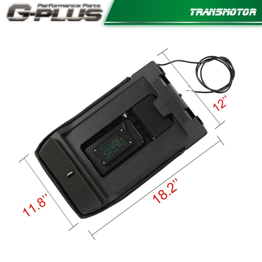 For 99-07 Silverado Cover Armrest Wireless Charging Center Console Cover - v