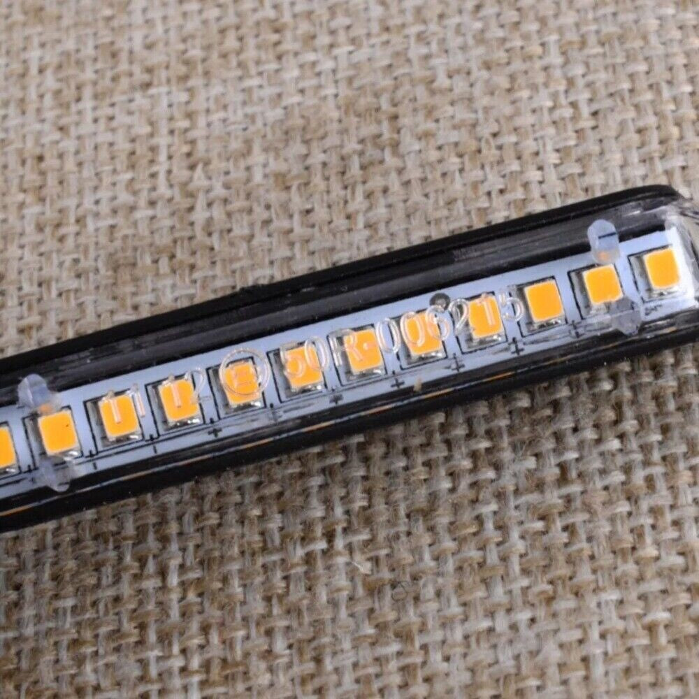 2pcs Motorcycle LED Turn Signal Indicator Light Lamp M8 12V Scooter Accessories n