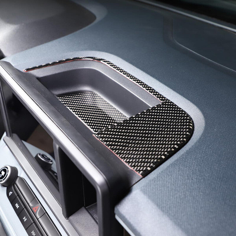 Carbon Fiber Dashboard Panel Trim Cover Trim ABS for Corvette C7 2014-2019- v