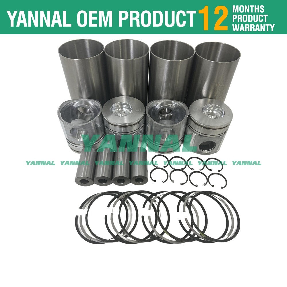 4BT Overhaul and Rebuild Kit for 3.9L Engines for HYUNDAI R130-5 R140-7 EXCAVATOR-