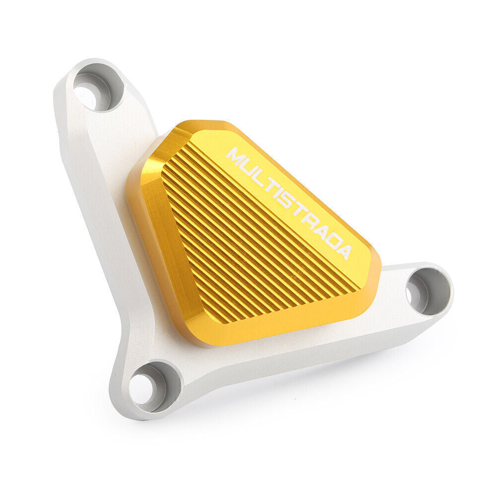 Fluid Oil Water Pump Cover for Ducati Multistrada 950 Monster 1200 S Diavel Gold