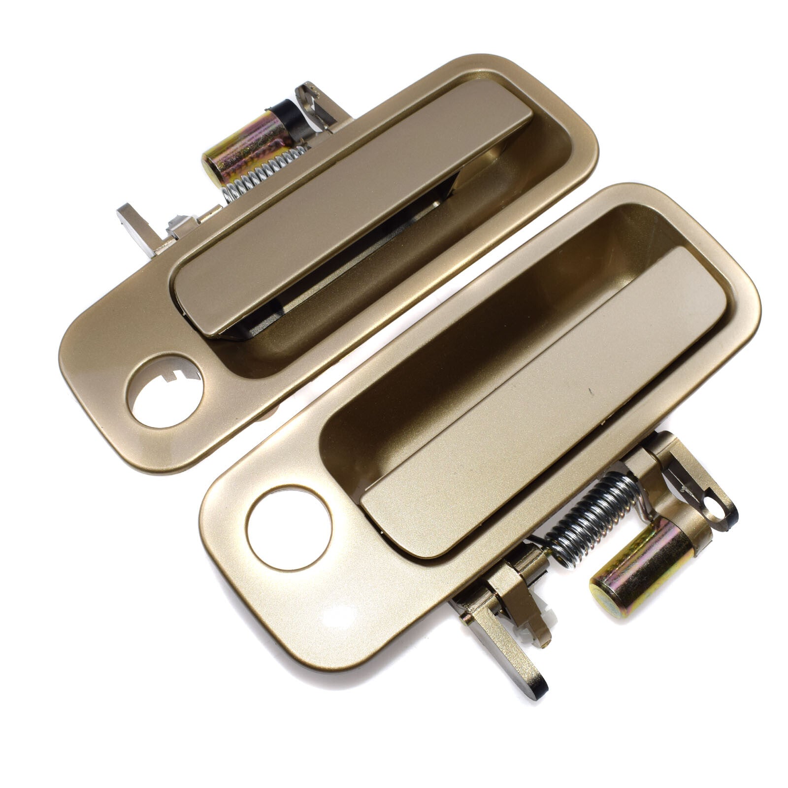 2Pcs Door Handle Front Driver Passenger Side Beige LR for Toyota for Camry 1997-01