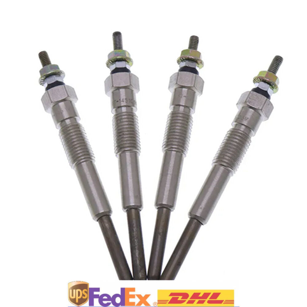 4X Glow Plug 600-815-1340 12V For Komatsu 4D95 4D95L-1CC 4D94-2F 4D95S Engine