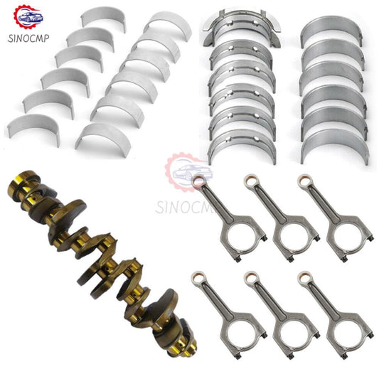 N55 Engine Crankshaft w/ Connecting Rod Crankshaft Main Bearings for BMW F30 F10