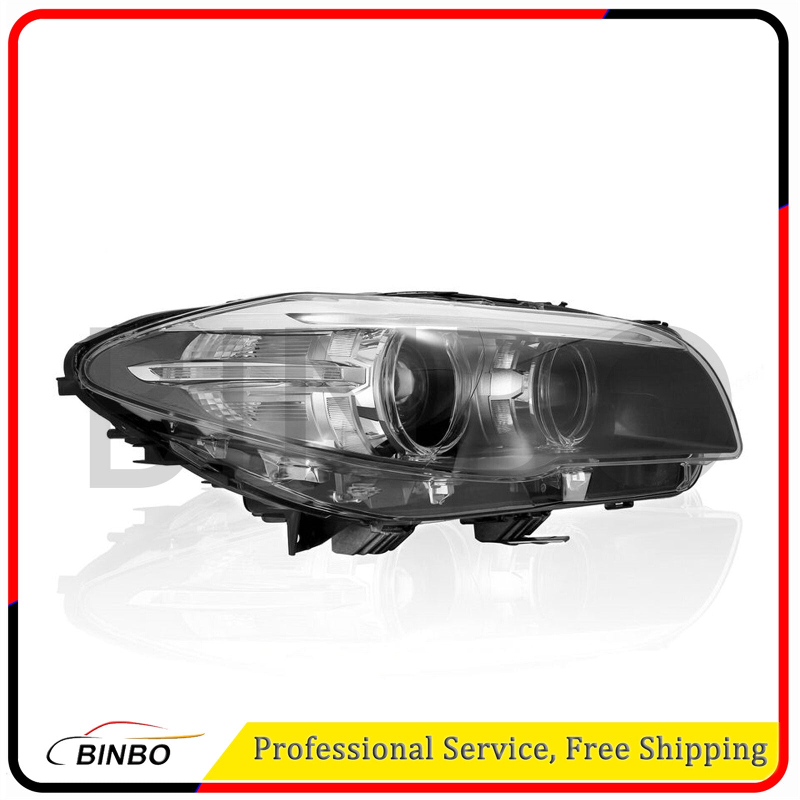63117343912 for BMW 5 F10/F11 2010-2016 Headlight Headlamp Right