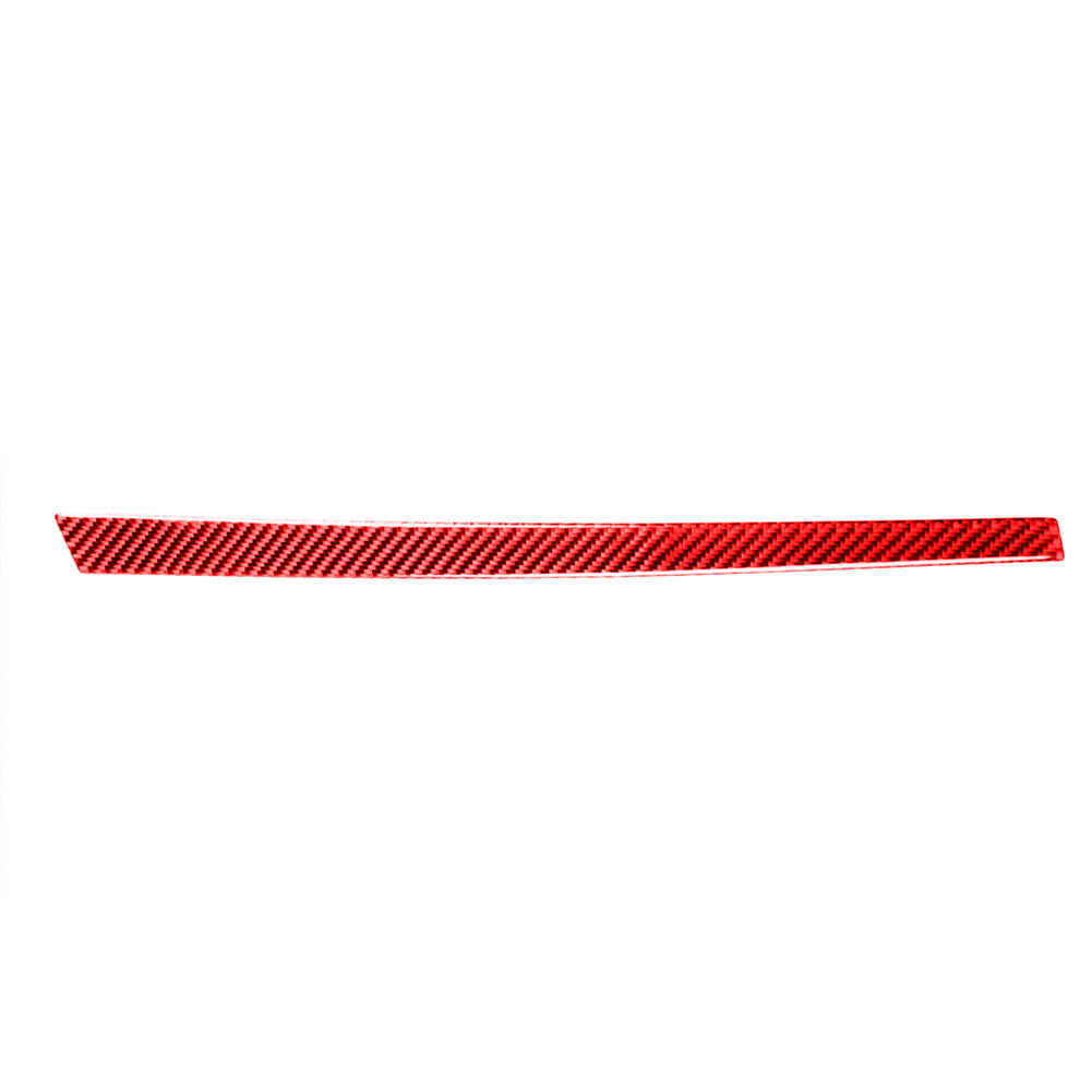 Red Carbon Fiber Interior Side Air Vent Outlet Cover Trim for Acura TSX 2009-14 v