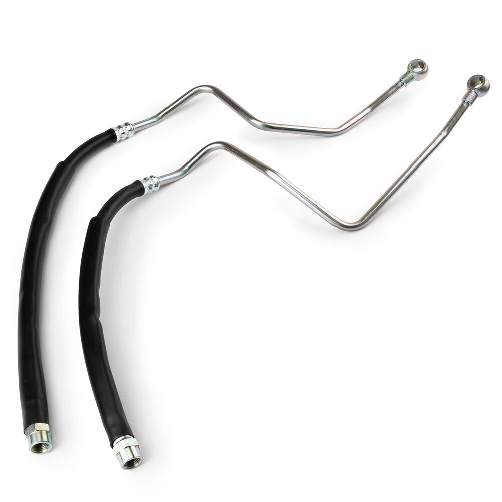 2Pcs Oil Cooler Hose MR204354 MR204353 1995-01 for Mitsubishi Montero 3.0 3.5L Q
