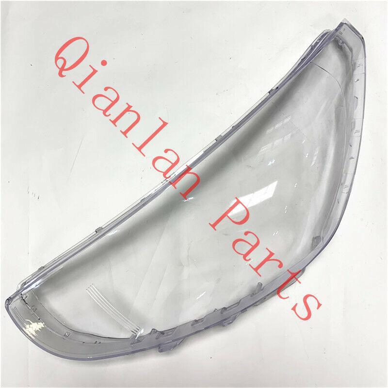 Left Side Clear Headlight Cover With Glue for Hyundai Accent 2012-2017