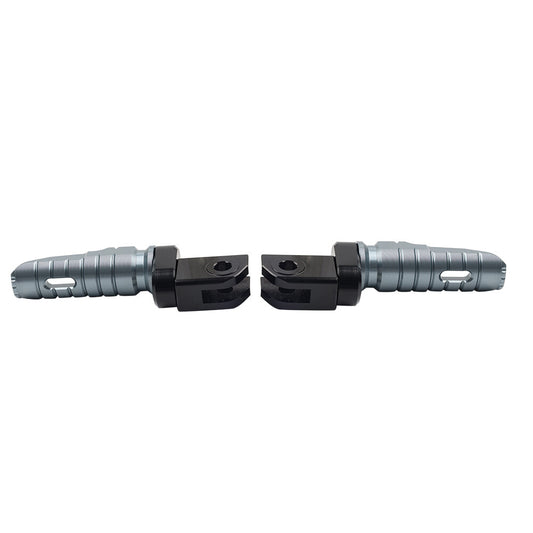 Gray Front Footrests Foot Peg For Daytona 660 2024 Speed Triple 1200 RR 2021-24