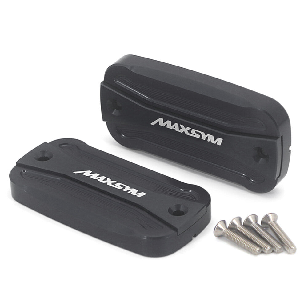 Fit SYM MAXSYM TL 500 TL500 2020 Front Brake Oil Fluid Reservoir Cover Cap Black