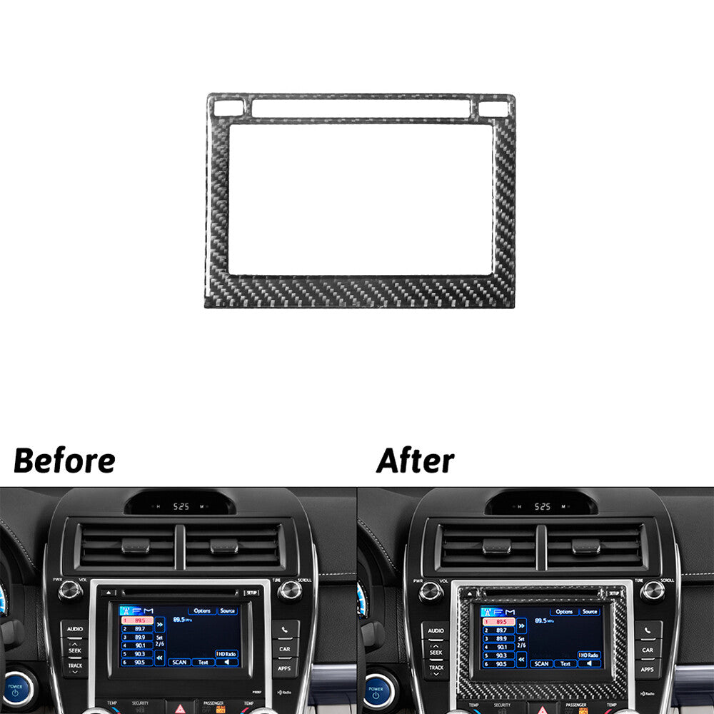 Carbon Fiber Rear Door Handle Frame Trim for Mercedes G-Class G350/G500 2013-18 v