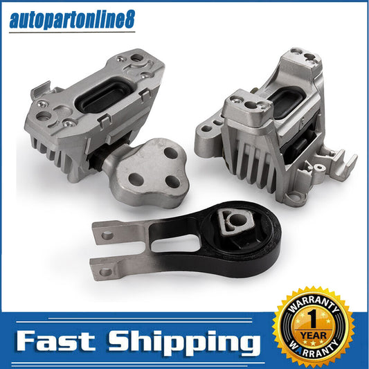 Engine Motor Transmission Mounts for 2015-17 for Chrysler 200 Limited LX 68418876AB