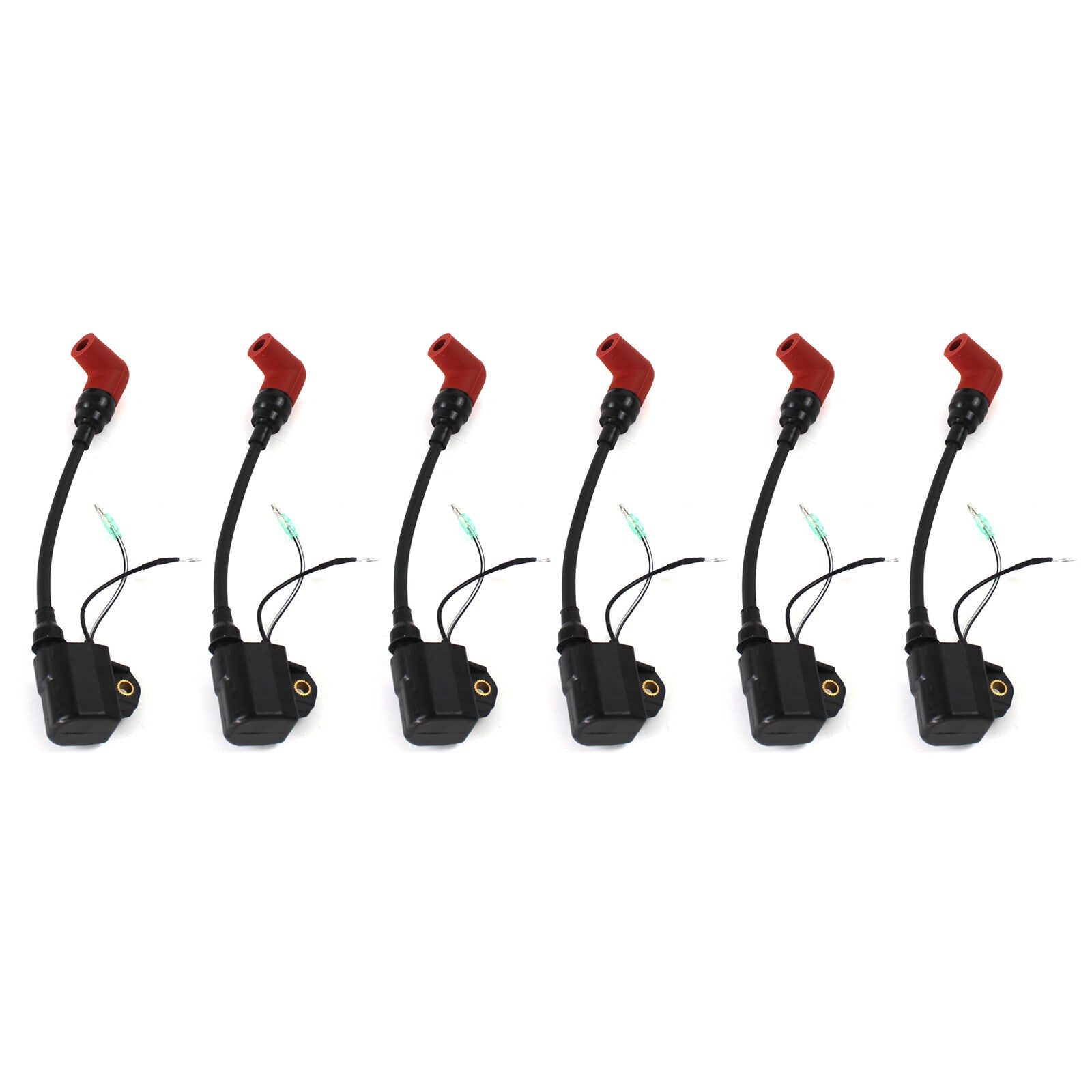 6PCS Heavy Duty Ignition Coil 100-225HP 6R3-85570-01-00 for Yamaha Outboard/