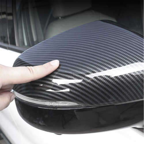 for Kia Sorento 2021-2023 Carbon Fiber Side Rearview Door Mirror Cover Trims ABS