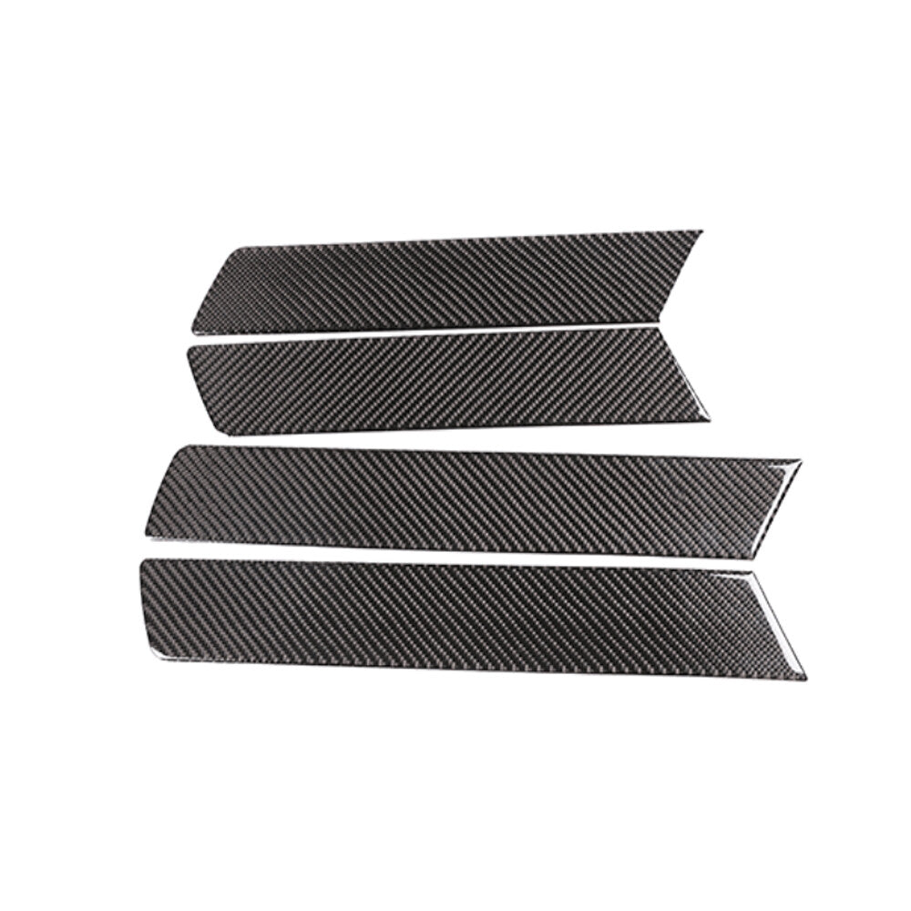 4¡ÁCarbon Fiber Interior Door Panel Cover Decor Trim for Honda CR-V CRV 2007-2011