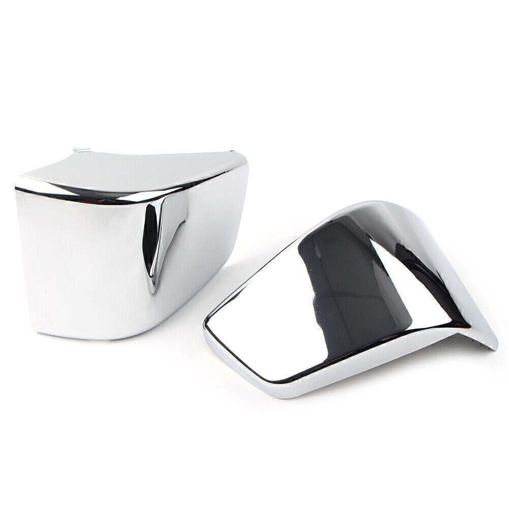 Silver Battery Covers for Honda Shadow ACE VT750 VT400 VT750C 1997-2003 2002