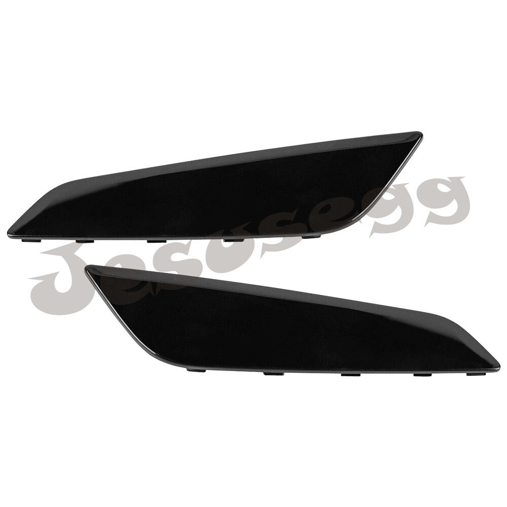 RHLH Side Fender Vent Air Wing Cover Trim for BMW G30 5-Series 2017-2022 Black