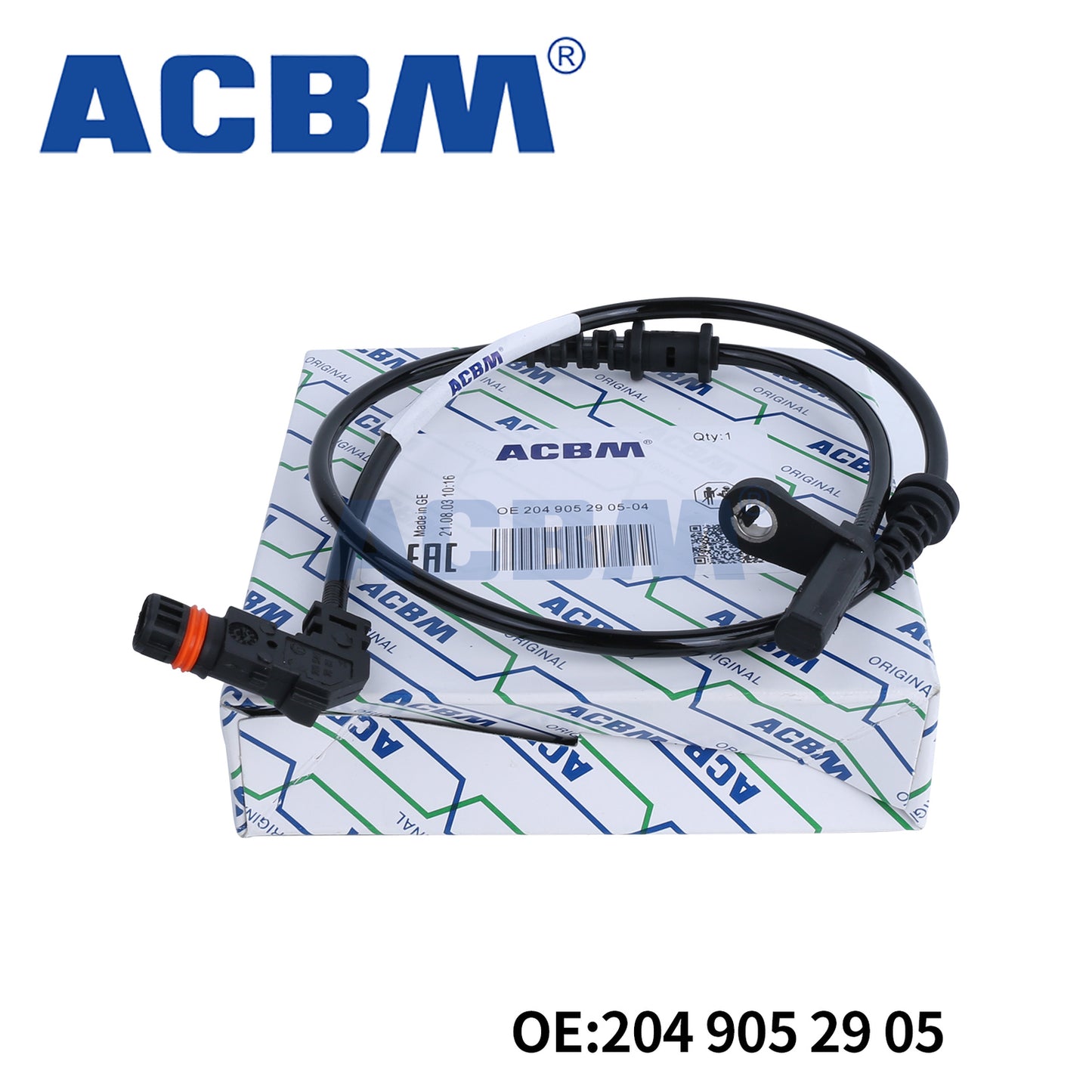 Front LH or RH ABS Speed Sensor 2049052905 for Mercedes-Benz W204 C250 C300 C350