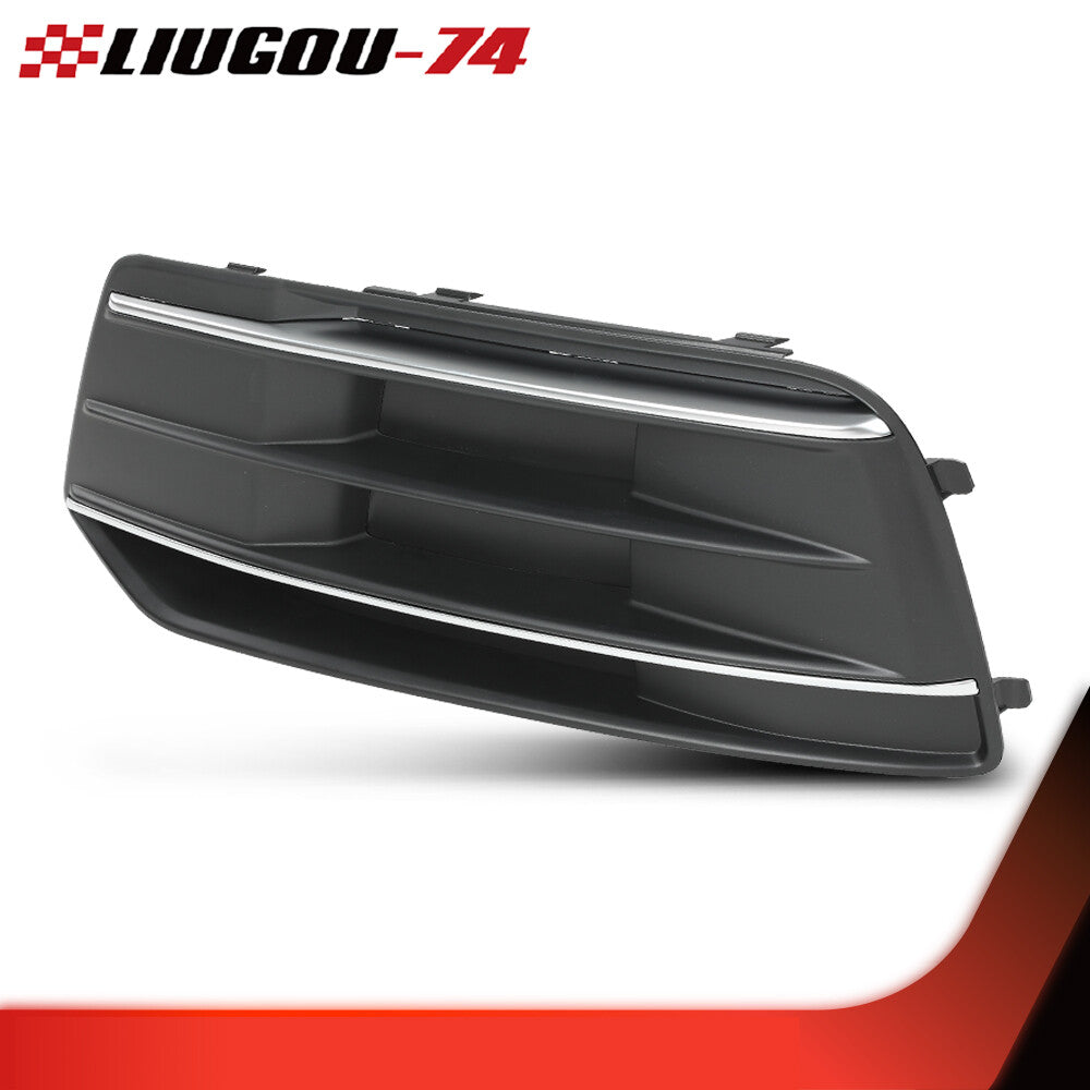Suitable for 2018-2020 for Audi Q5 left front bumper fog light barbecue grille cover decoration- v