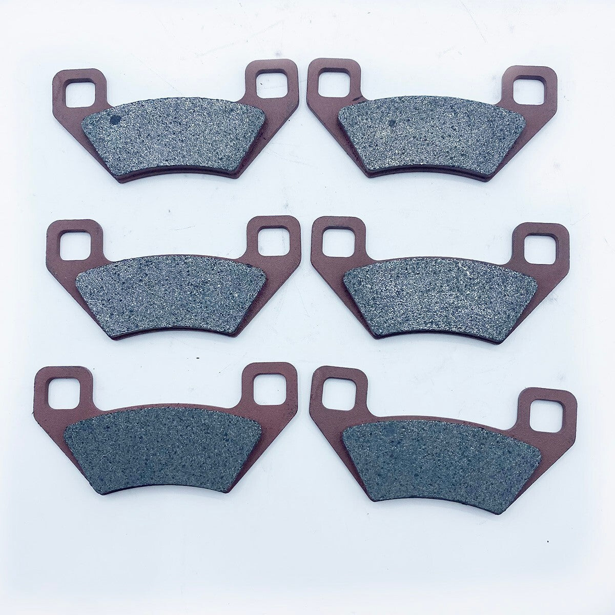 3 Sets Brake Pad Set for Arctic Cat 1436-420 Front Left Right Rear C Ceramic