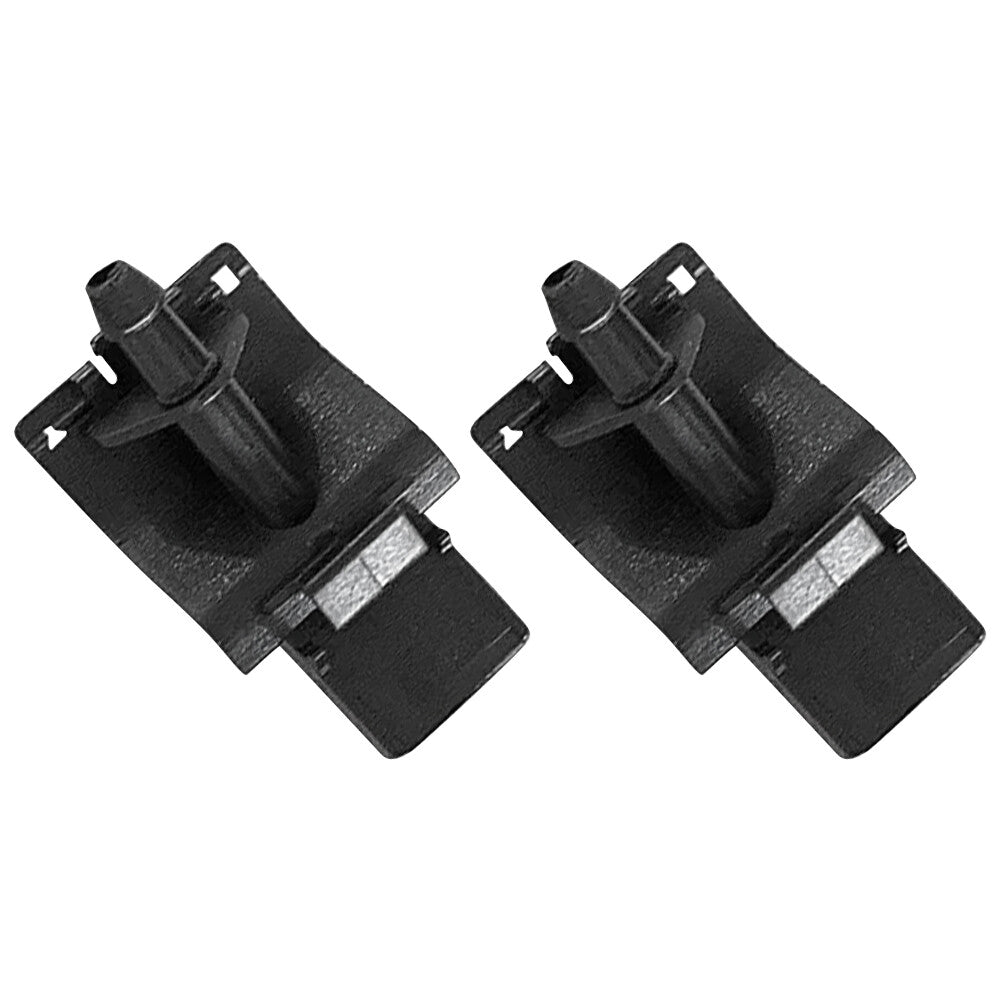 2Pcs Front Windscreen Wiper Washer Spray Nozzle Black Fits For Ranger Mk3 Mk4