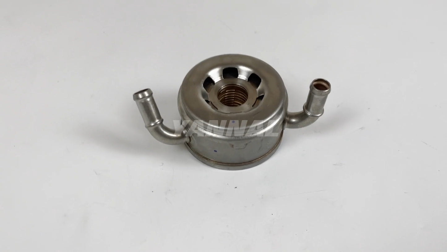 C3.3B Oil Cooler Core 387-9872, compatible with Caterpillar C3.3B engine parts.
