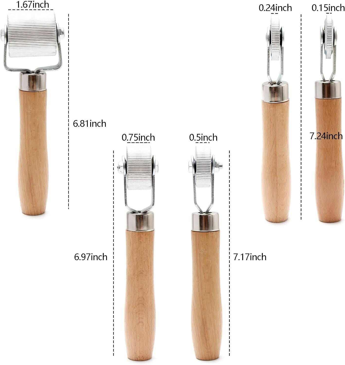 5 x Car Sound Insulation Rollers for Car Noise Reduction ( )