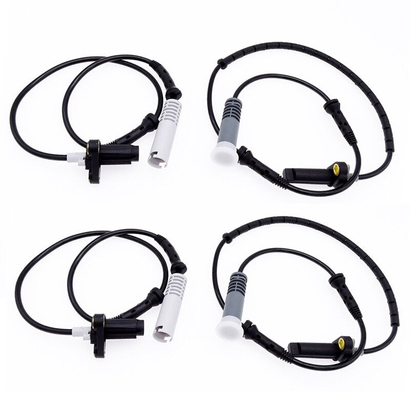 4Pcs ABS Wheel Speed Sensor Front & Rear 34521182159 for BMW E39 528i 540i M5 Q