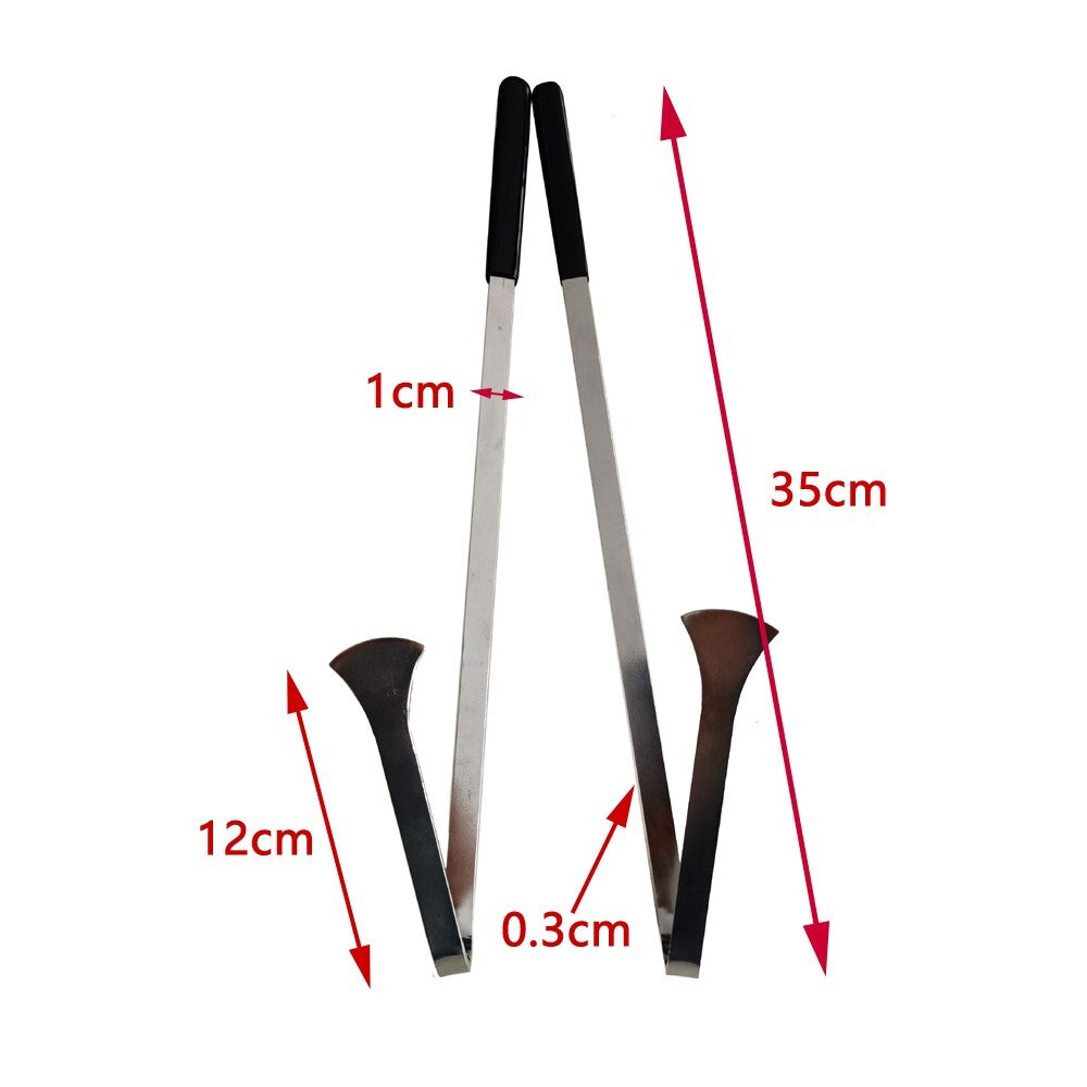 Paintless Dent Repair Tools Stainless Steel Dent Removal Rods Flat Shovel v
