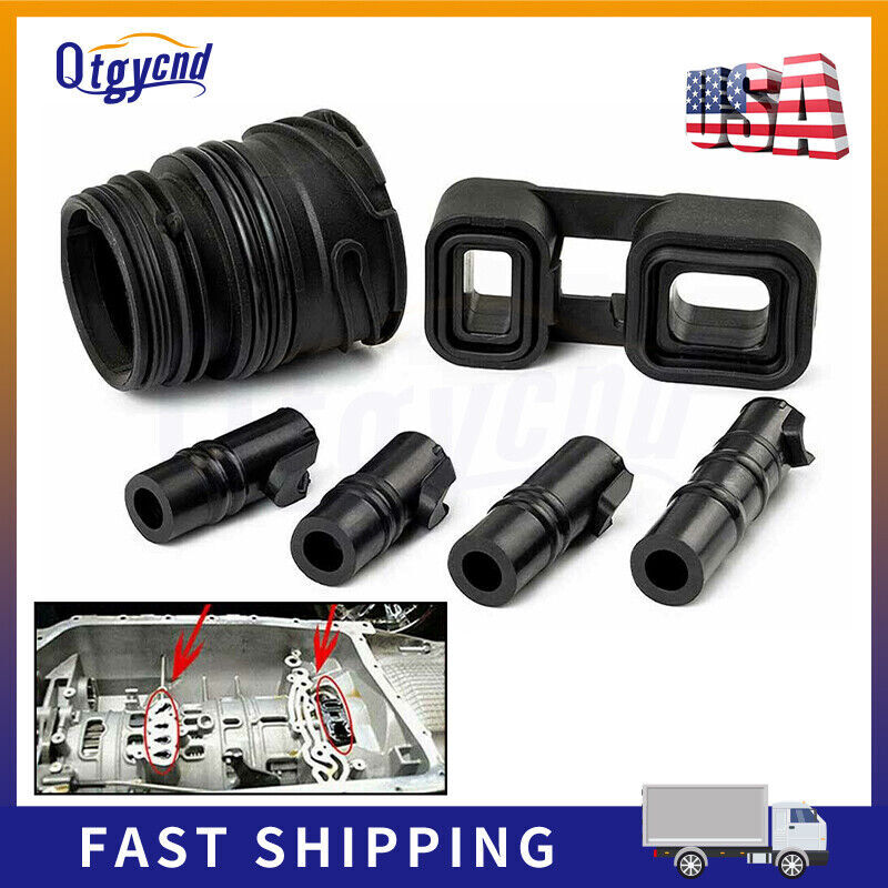 6X 6HP19 6HP21 for BMW Valve Body to case Sleeve Seal kit Mechatronic Set