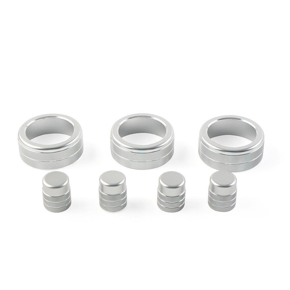 For CRV 2023-2024 Switch Knob Ring Cover Trim for Honda for Civic 11th 2022+ Silver